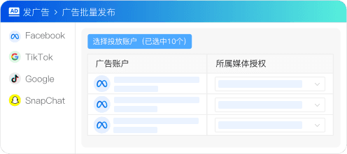 跨账户统一同步：
全局管控不脱节